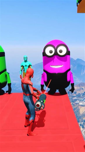 GTA 5 Epic Water Ragdolls Spiderman Jump/Fails Ep 206 #shorts