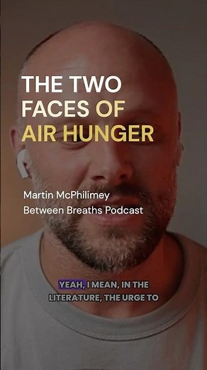 What is air hunger — and why do we feel the urge to breathe?