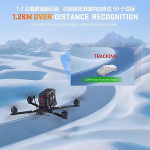 [Hot Item] Racing Fpv Ai Locking Tracking System Drone Thermal Dual Cameras Target Lock Guidance Module Kit
