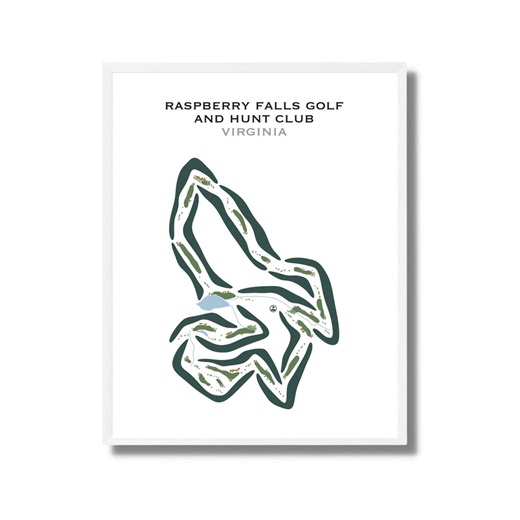 Raspberry Falls Golf & Hunt Club, VA | Golf Course Map, Golf Map, Golfer Gift for Him, Scorecard Layout, Golfer BF Gift, Art Print Decor - Etsy