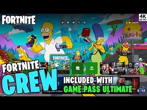 FORTNITE C6S5 - Fortnite Crew now INCLUDED with Game Pass Ultimate 👍