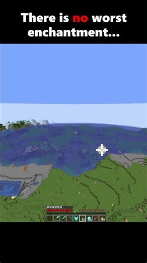 There is no worst enchantment... #minecraft