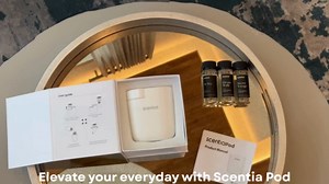 Home Scent Diffuser Starter Kit |Plug in Waterless Aroma Diffuser for Essential Oils for Home, Office, Spa | Covers up to 500 Sq. Ft. | White | 20ml Oil Included - Christmas