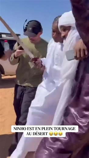 Ninho en plein tournage : moments hilarants dans le désert