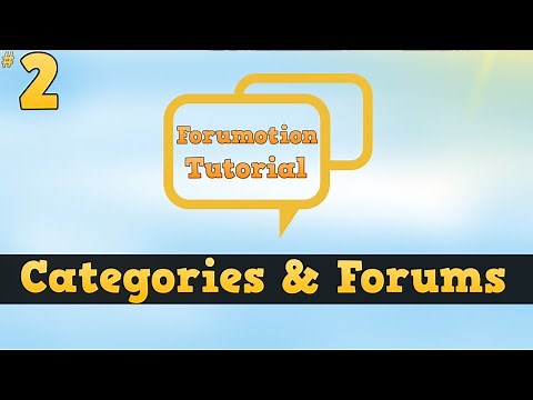 ★ How to Create/Manage Forumotion Categories and Topics (w/ Darkaura005)