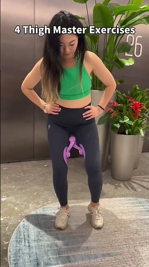 Thigh Master Thigh Exerciser for Women, Enhanced Resistance Hip and Pelvis Trainer