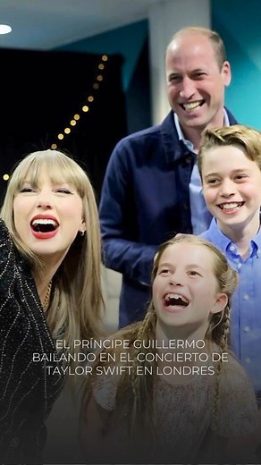 62K views · 160 reactions | El príncipe Guillermo acudía ayer, junto a sus hijos, al primero de los tres conciertos que Taylor Swift ofrece este fin de semana en el estadio de Wembley, en Londres. Durante el show, un asistente captaba este divertido momento en el que el príncipe lo de todo al ritmo de ‘Shake it off’.  TT kkinldn | Mujerhoy | Facebook