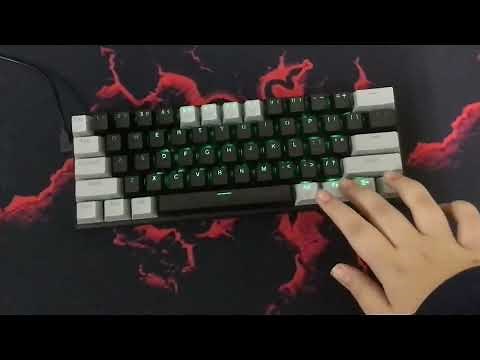 How to change the style and color of the E-Yooso z11 Keyboard #fyp #fy