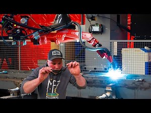 AMAZING TECHNOLOGY! Robotic welders transform FRUEHAUF trailers. I was shocked!