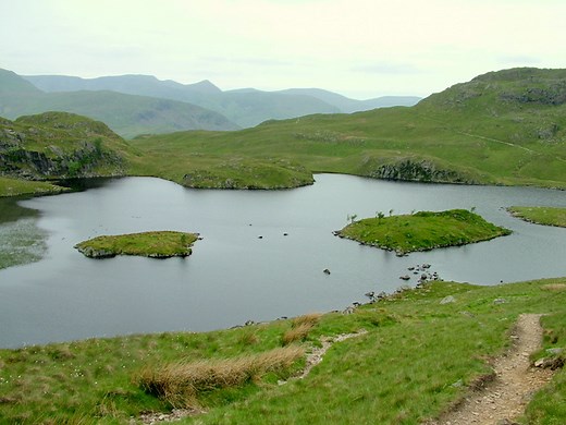 Angle Tarn Walk Route