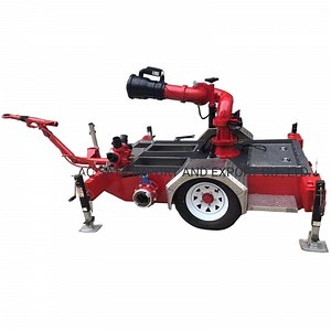 [Hot Item] Mobile Foam Trailer with Mounted Fire Monitor