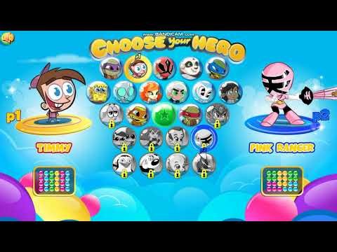 Playing Super Mini Puzzle Heroes in 2026 (Nickelodeon Games)