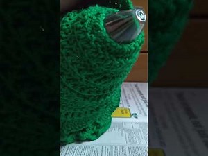 Assemble my mini Christmas tree crochet