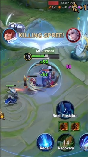 Skin Pei Fighting Tiger Gameplay - Honor Of Kings Indonesia