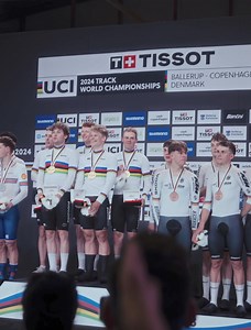 102K views · 1.1K reactions | Danish dynamite on the track It is one thing to defend your title, but to do it on home soil is something else 磊 The crowd go wild as Denmark  clinch the victory in the Men Team Pursuit at the 2024 Tissot UCI Track Cycling World Championships! | UCI | Facebook
