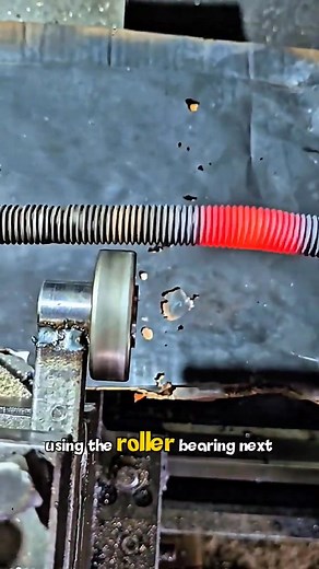 Heats the bent thread rod for easy straightening shorts to ensure satisfactory working welding | diy work