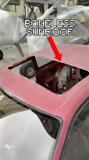 Painting My Skyline in an Airplane Hangar