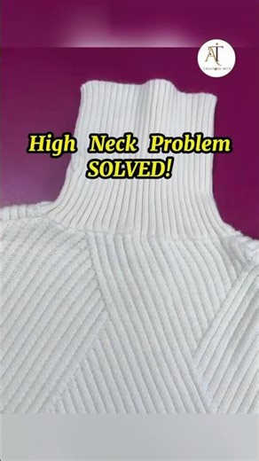 Sweater Neckline Alteration Tutorial