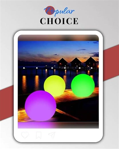 Floating Pool Lights