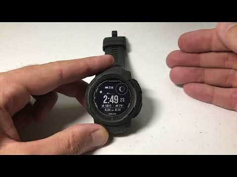 Garmin Instinct 2 | Basics of using the stopwatch