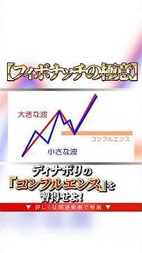 【フィボナッチの極意】ディナポリの「コンフルエンス」を習得せよ！