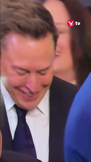 Elon Musk's most bizarre inauguration day moments #news #shorts