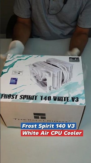 Thermalright Frost Spirit 140 V3 White | Powerful Air CPU Cooler Unboxing & Review (2025)