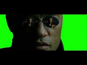 The Matrix "Blue Pill or Red Pill" meme - Green Screen