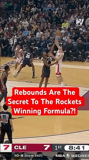 Rebounds Are The Secret To The Rockets Winning Formula?!