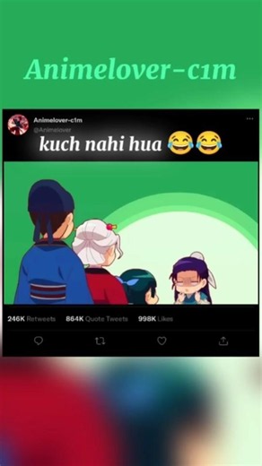 Kuch nahi hua 😂😂 #apothecarydiaries #maomao #jinshi #kusuriya #animeedit #amv #anime #shorts #viral