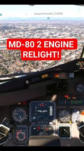 Dual Engine Failure MD-80 Engine Start Tutorial MSFS #msfs2024 #md80 #flightsimtutorial #fypシ゚viral