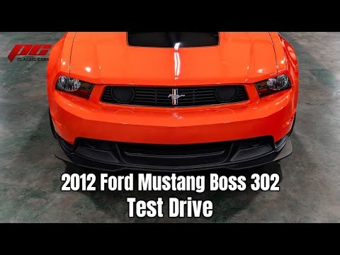 *SOLD* 2012 Ford Mustang Boss 302 Test Drive - 5.0 - 6 Speed - 6K Miles