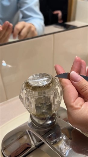 Crystal Facuet Revamp ✨ #gocleanco #cleaningmotivation #cleaninghacks #cleaning | GO CLEAN CO