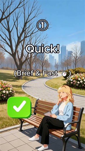 Better than "Fast" 🏃💨⚡ #easyenglish #learnenglish