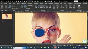 PPT视频背景 透视效果