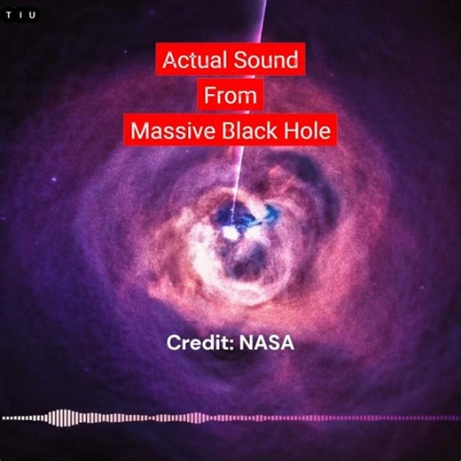Amazing WHAT BLACK HOLE REALLY SOUND LIKE #space #universe #blackhole #shorts