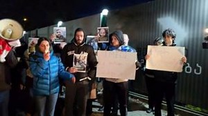 Dozens of demonstrators have gathered near pro-government TV Imedi, holding photos of journalists violently abused by the law enforcement officers. ‘Cover the truth’ and ‘TV Imedi, do not encourage violence’ read the banners.  Georgia live updates: https://oc-media.org/georgia-live-updates-mass-protests-scheduled-ahead-of-the-presidential-election/ | OC Media | Facebook