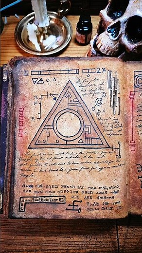 How I recreated Gravity Falls Journal 3 part 51 #art #doodle #gravityfalls