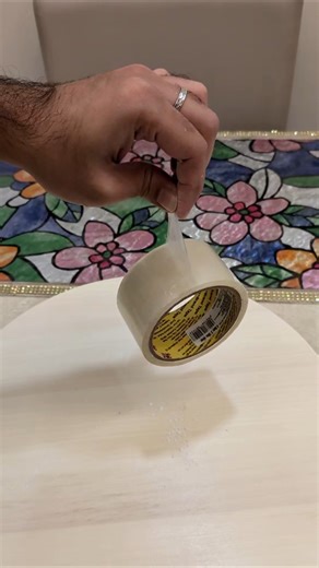 The Most Frustrating Tape Problem, Solved in 2 Seconds 🤖 #lifehacks #homehack #viral #ytshorts