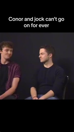Conor and jock can’t go on forever #conor #jock #youngoffenders