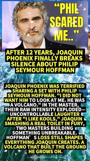 After 12 Years, Joaquin Phoenix Finally Breaks Silence About Philip Seymour Hoffman #Shorts #viral