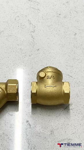 Así funciona una válvula check de columpio…