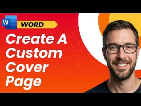 How To Create A Custom Cover Page Microsoft Word [2026 Guide]