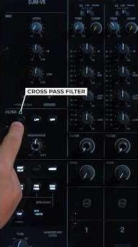 Did you know the DJM-V5 has a brand new filter?