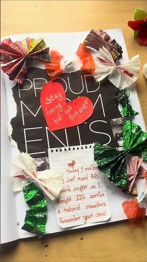 🌷ഒരു Chocolate journal🤍#craft #cuddlecloud #ninushaji #clay #giveaway #biggboss #diy #hostel #viral