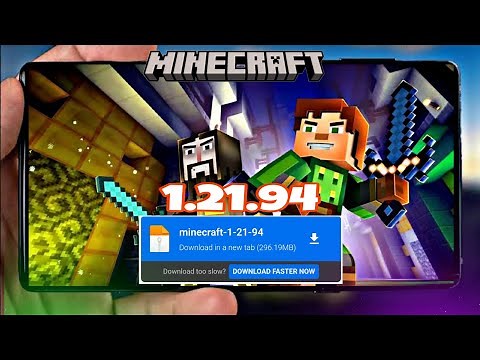 ماين كرافت إصدار 1.21.94 نسخة اصلية للجوال | Minecraft mobile 1.21.94 | تحميل | اخر اصدار 📱