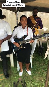 So yesterday at the burial ground, the UNIQUE LADIES BAND represented so well | Princess Music Entertainment World