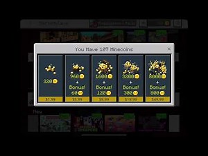 HOW TO GET FREE MINECOINS MINECRAFT BEDROCK