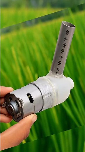 DIY Water Pump Using 775 DC Motor & PVC Bottle | Easy Homemade Pump Project #shorts