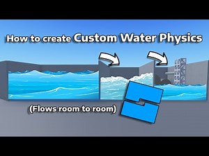 How to create custom water physics in Roblox Studio